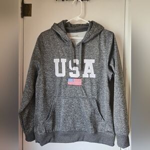 Gray USA Hoodie